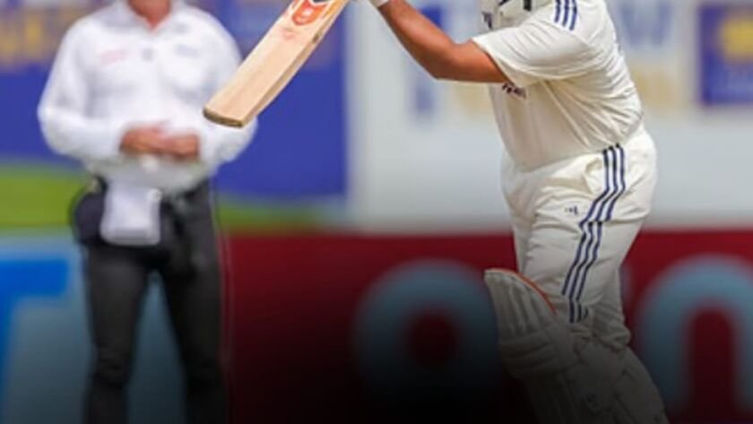 Rishabh Pant celebrates reaching 100 Test sixes