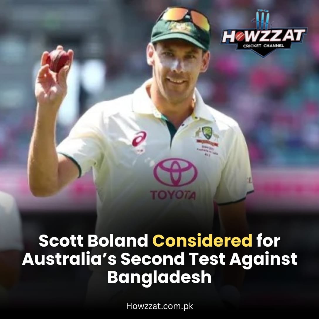 Scott Boland during Australia's Test preparations