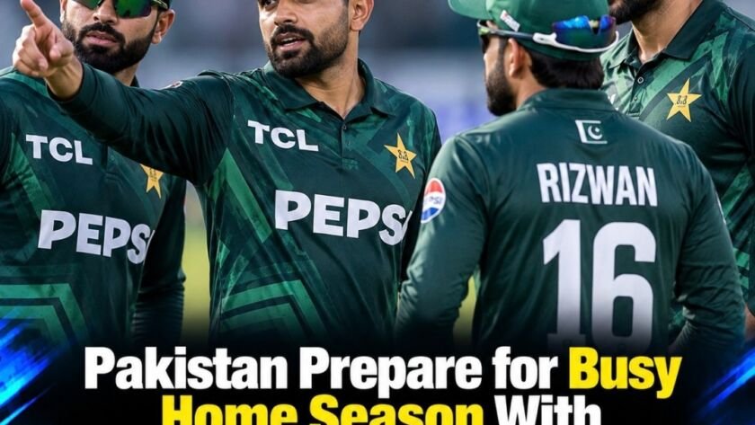 Pakistan cricket team prepare for home series against Sri Lanka and England