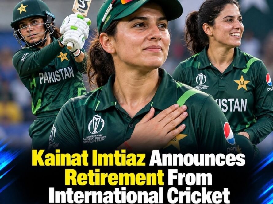 Kainat Imtiaz announces retirement from international cricket