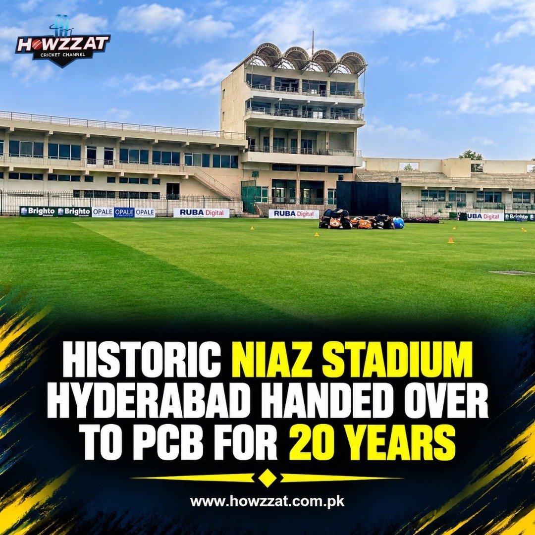 Niaz Stadium Hyderabad handed over to PCB for 20 years