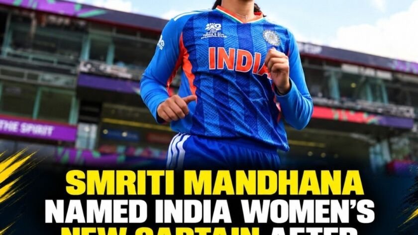 Smriti Mandhana named India women’s cricket captain after Harmanpreet Kaur steps down