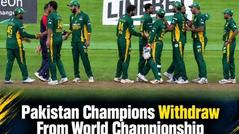 Pakistan Champions withdraw from World Championship of Legends after PCB NOC dispute
