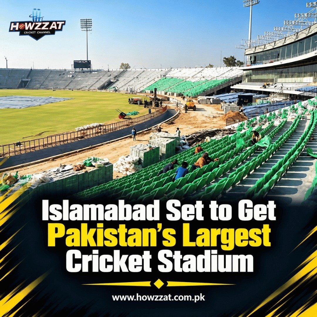 New Islamabad cricket stadium project near Margalla Hills