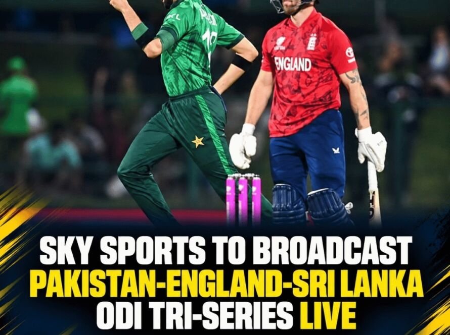 Sky Sports to broadcast Pakistan England Sri Lanka ODI tri-series live